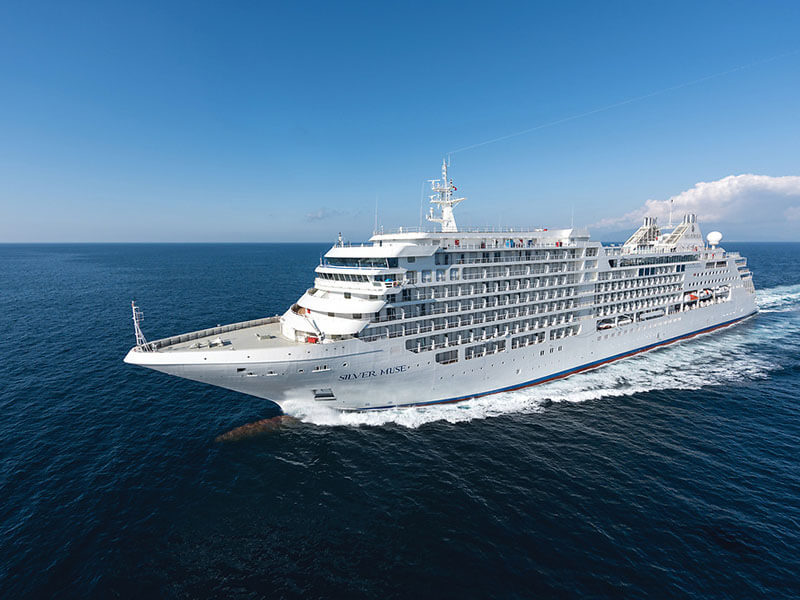 Silver Muse at sea